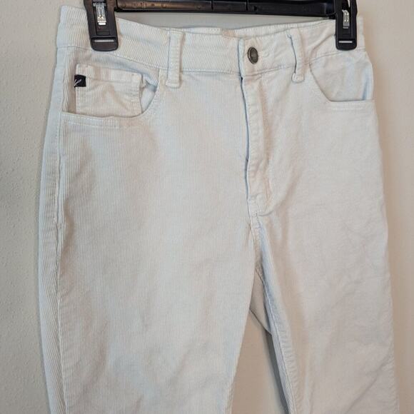 Kancan Boutique Ivory Oatmeal Corduroy Skinny Jeans Size 9 Waist 28 - Picture 2 of 9